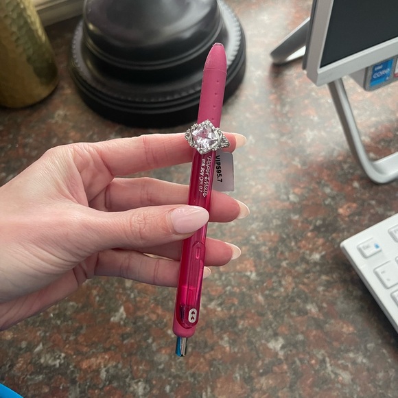 Rose De France Amethyst ring sz 7 new - Picture 8 of 8